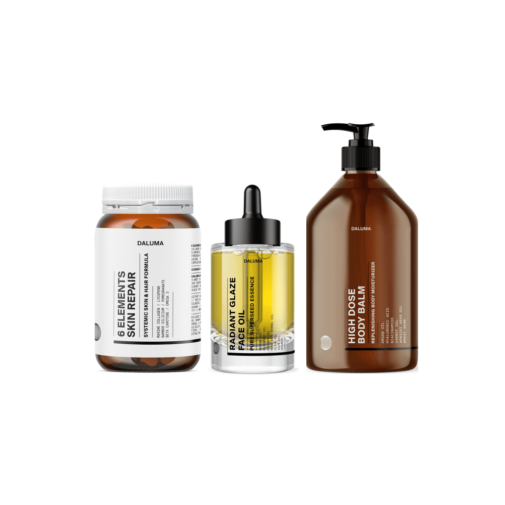 Das Produkt DALUMA HOLISTIC SUMMER GLOW wird auf einem weißen Hintergrund dargestellt.